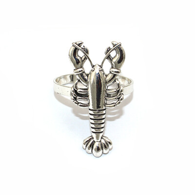 Dvianna 8kom/set prstenovi za salvete s temom oceana, retro metalni držači za salvete za kućnu plažu, dekoracija stola za vjenčanje HWM224