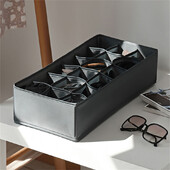 1vnt Apatinių drabužių laikymo dėžė Spinta Drabužių spinta Drabužiai Padalytas stalčius Organizatorius ir kojinių saugojimas, juostos kaklaraiščiai ir kt.