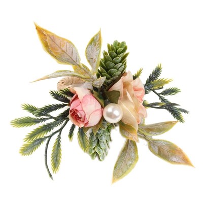 Držači prstenova za salvete Kopča od umjetnog cvijeta Dizajn ruža za večeru Poklopac za hotelsku svadbu Dekoracija blagovaonskog stola