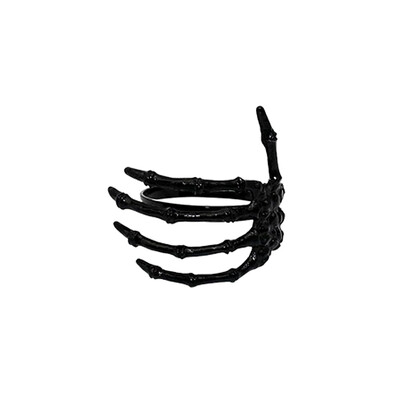 6Pcs Halloween prstenovi za salvete Okrugli Ghost Spider Leaf Držač za salvete Crna mašna Kopča za salvete za vjenčanja Dekoracija stolova za večere