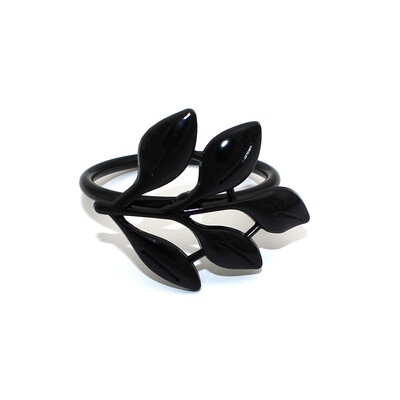 6Pcs Halloween prstenovi za salvete Okrugli Ghost Spider Leaf Držač za salvete Crna mašna Kopča za salvete za vjenčanja Dekoracija stolova za večere