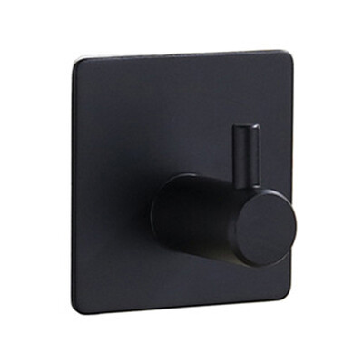 Kukica za ogrtač od aluminijske legure Kukica za ručnike Samoljepljive zidne vješalice za kapute Nehrđajuće kuke Vješalice Zidna kuka Kuhinja Kupaonski pribor