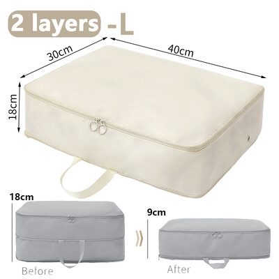 Ušteda prostora Kompresivno pakiranje Putna torba za pohranu Kocke Vodootporan najlonski kovčeg Prijenosni s torbom Organizator za prtljagu