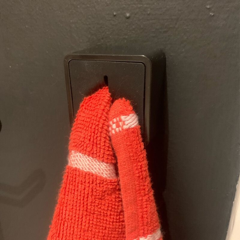 Samoljepljivi držač za ručnike, kopča, kuhinjska krpa, krpa za suđe, stalak za pohranu