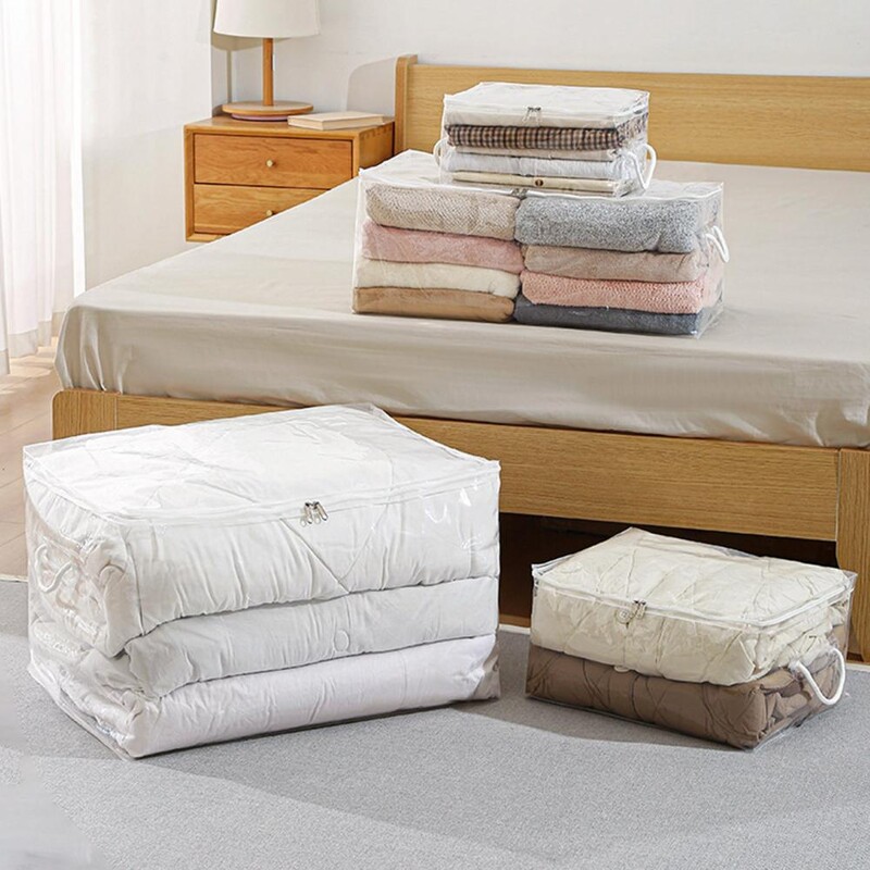 Prozirni organizator, torba za pohranu pulovera velikog kapaciteta, plahta, vodootporni organizator, sklopiva torbica za pohranu