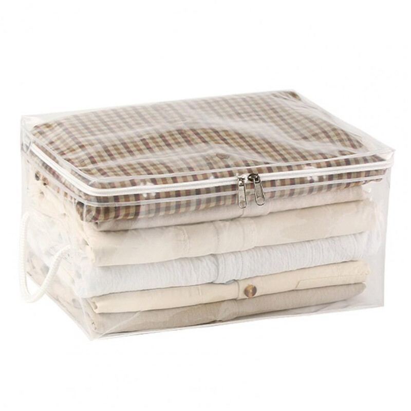 Prozirni organizator, torba za pohranu pulovera velikog kapaciteta, plahta, vodootporni organizator, sklopiva torbica za pohranu