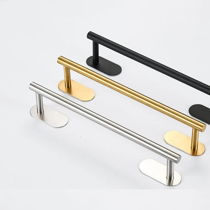 Samoljepljivi držač šipke za ručnike bez rupe za bušenje Toranj Stalak Vješalica Polica za odlaganje Kupaonska šipka za ručnike Kupatilo Kuhinja Držač za ručnike