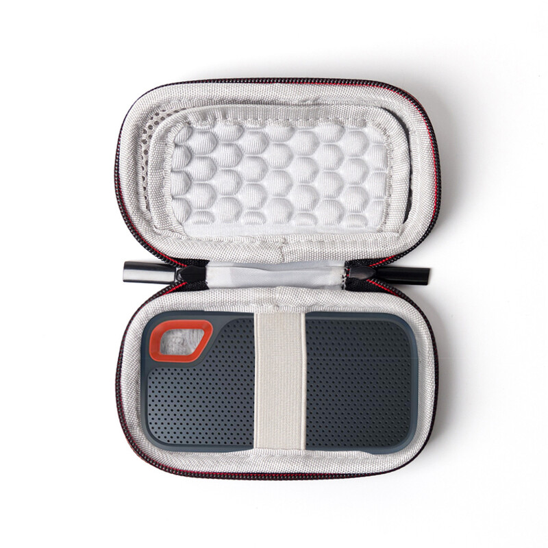 Prikladna za sandiskE30/E60/E61 torba za pohranu mobilnog tvrdog diska eva tvrdi paket otporan na udarce tvrdi disk zaštitni paket