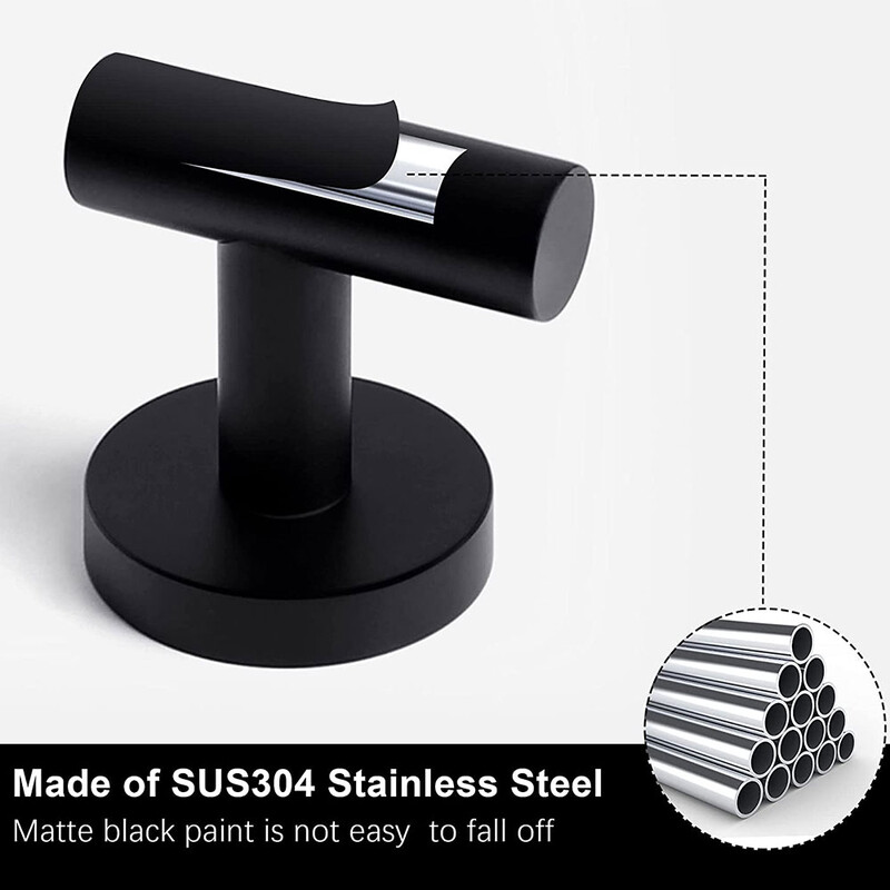 2kom polirane kupaonske kuke za ručnike Kukica za ogrtače od nehrđajućeg čelika Zidna vješalica s vijcima Stalak za ručnike Kukica za hotelsku kuhinju