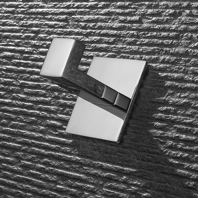 Kruvi pole vaja Moodne 304 roostevabast terasest isekleepuv vannitoa ruudukujuline rätikukonks mantelmüts uksekonks riidepuu vannitoatarvikud