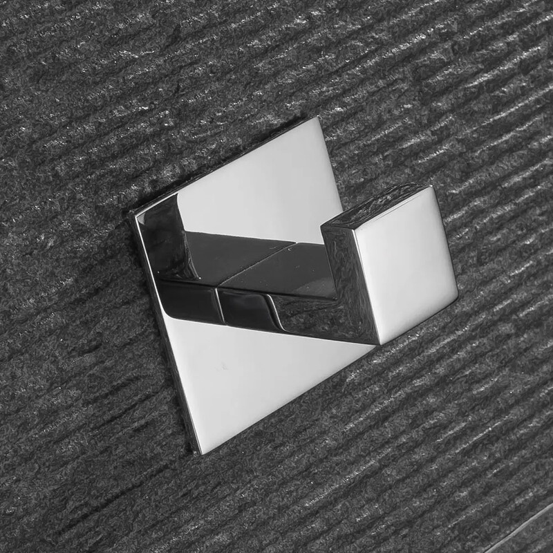 Kruvi pole vaja Moodne 304 roostevabast terasest isekleepuv vannitoa ruudukujuline rätikukonks mantelmüts uksekonks riidepuu vannitoatarvikud