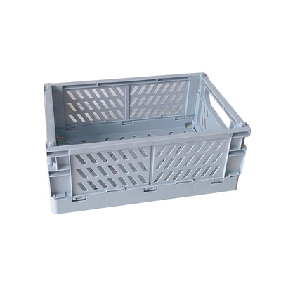 Sklopivi sanduk Plastična sklopiva kutija za pohranu Košara Uslužni kozmetički spremnik Stolni držač Kutija za pohranu na školskom stolu za kućnu upotrebu