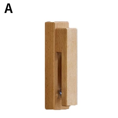 Kukica za ručnike Kukica za kupaonski ogrtač Stalak za odlaganje kuhinjskih krpa Drvena kuka bez bušenja Kukica za odjeću Kučna oprema