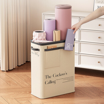 Yoga Storage Basket Αθλητικός εξοπλισμός Αποθήκευση Πτυσσόμενα Διάφορα Αντικείμενα Organizer Mat Yoga