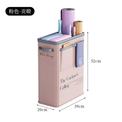 Кошница за съхранение на йога Съхранение на спортно оборудване Сгъваеми различни артикули Органайзер за постелка за йога