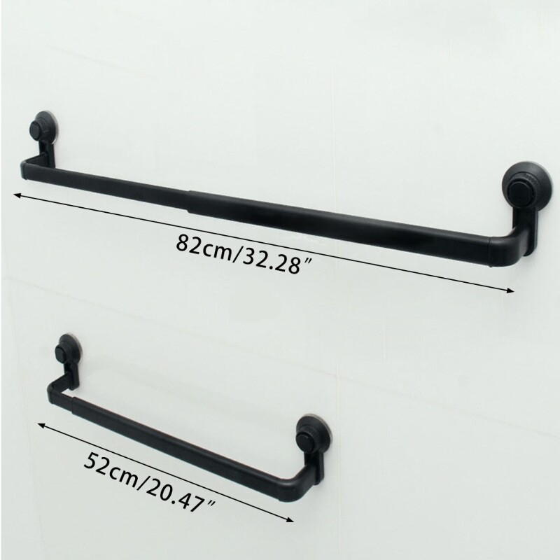 Držači šipki za držače ručnika s vakuumskom vakuumskom čašom za kuhinju i kupaonicu Univerzalno se uklapaju na vrata ormarića bez probijanja