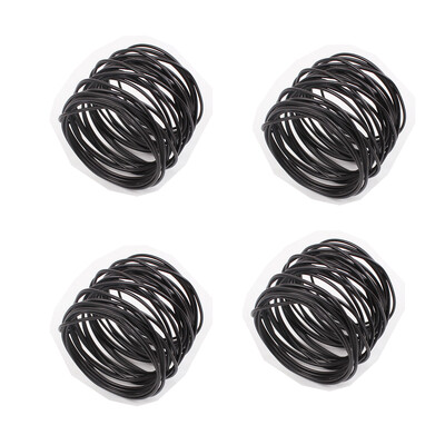 4PCS Metalni križ, šuplja kopča za salvete, široki okrugli zlatni prsten za salvete, za večere, blagdane, ukras za blagovaonski stol