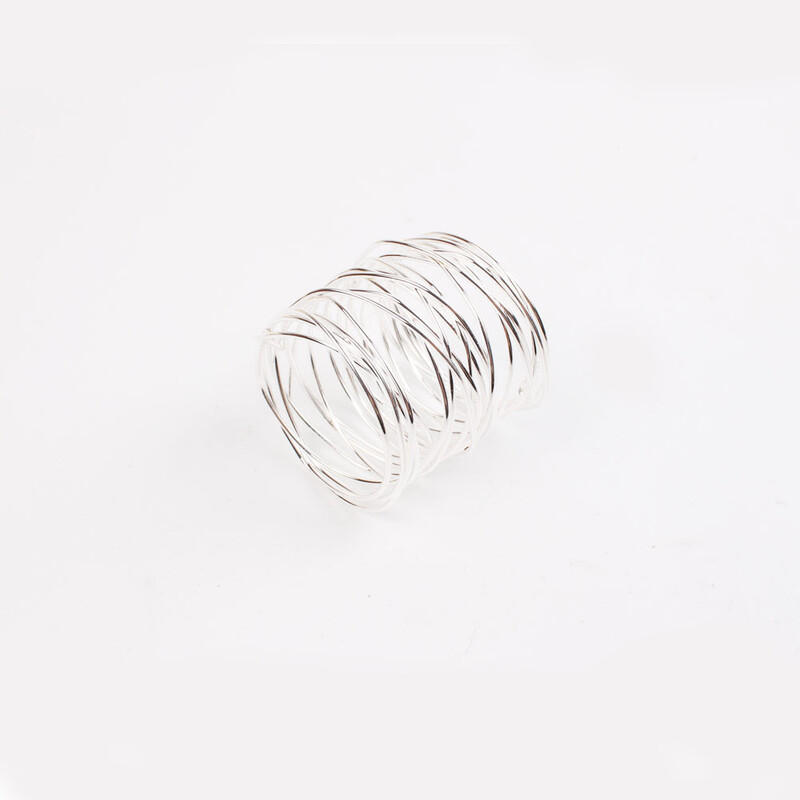 4PCS Metalni križ, šuplja kopča za salvete, široki okrugli zlatni prsten za salvete, za večere, blagdane, ukras za blagovaonski stol