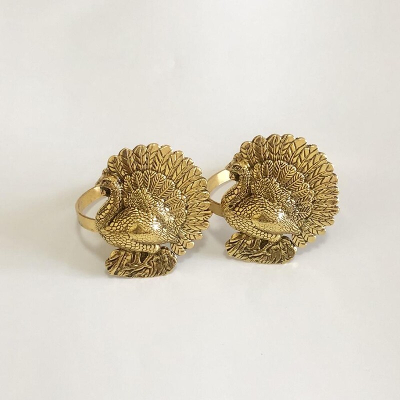 Set prstenova za salvete Elegantni prstenovi za salvete s purećim paunom za novogodišnje proslave Dana zahvalnosti Set od 12 željeznih podesivih stolnih dekoracija