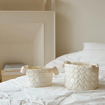 Pamučna košara za pohranu Dječja pelena Odjeća Igračke Torba za organiziranje Dječji krevetić Torba za pohranu Višenamjenska košara za pohranu