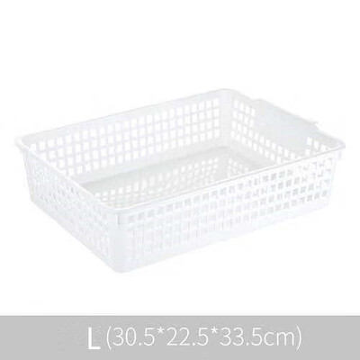 Домакинска пластмасова куха кошница за съхранение на настолен плот Кошница за съхранение на закуски Правоъгълна кутия за съхранение на различни предмети Кошница за багажник за баня