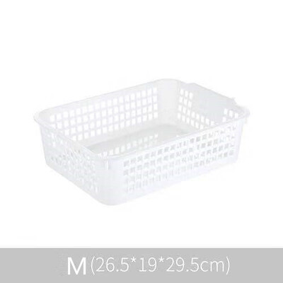 Домакинска пластмасова куха кошница за съхранение на настолен плот Кошница за съхранение на закуски Правоъгълна кутия за съхранение на различни предмети Кошница за багажник за баня