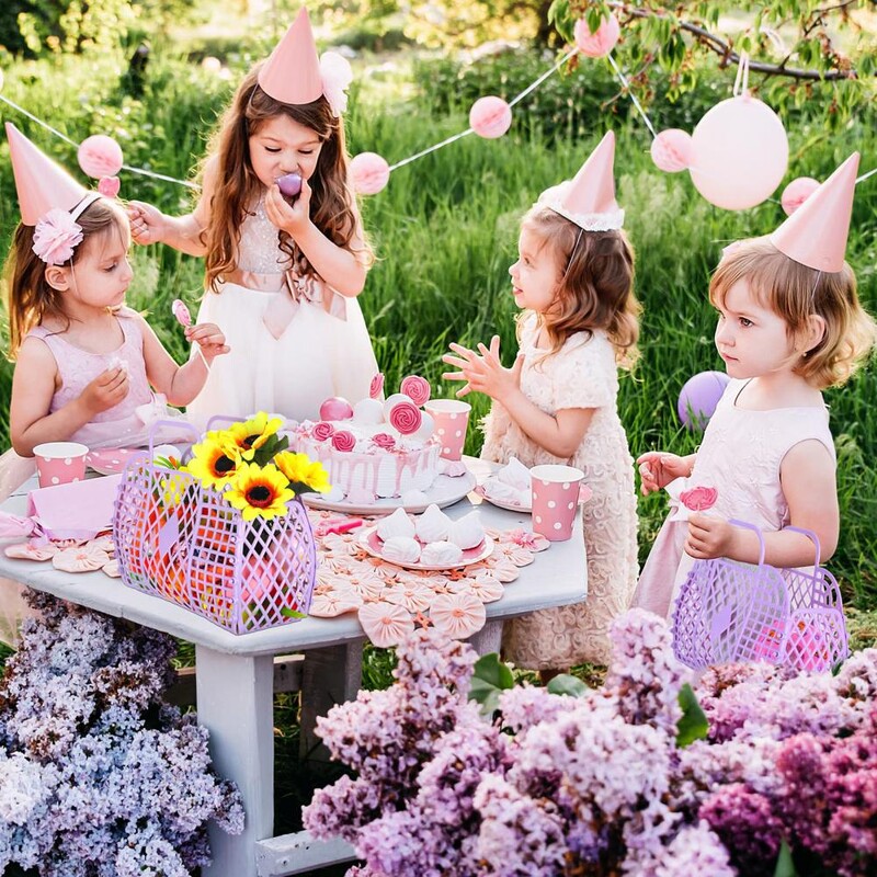 2Gb Vasaras želejas maisiņu uzglabāšanas grozs pludmales grozu dažādi dārzeņi dārzeņu grozs dobi želejas maisiņi meitenēm rokassomiņas želejas pludmales somas