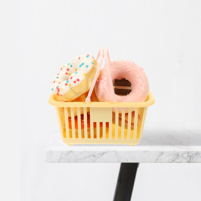 Košara za pohranu od 3 komada Mali lagani spremnici za organiziranje kupnje nakita Plastične košare Kanta za šminku