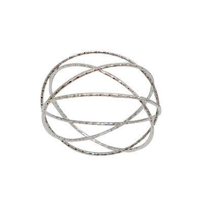 6kom ručno rađenih prstenova za salvete metal zlatno srebro kopče za salvete držač za postavljanje stola vjenčanje Dan zahvalnosti kućni dekor HB34