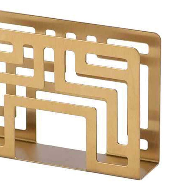 Držač za salvete od nehrđajućeg čelika Samostojeći dozator maramica za stol za piknik Za unutarnju i vanjsku upotrebu Kuhinjski stolni blagovaonski stol