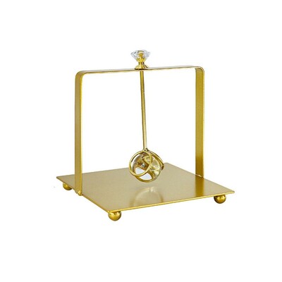 Držač maramica od kristalne kugle od kovanog željeza Kvadratno postolje Zlatno/srebrno/crno Metalni stalak za ubruse Ukrasni dozator za ubruse za dom