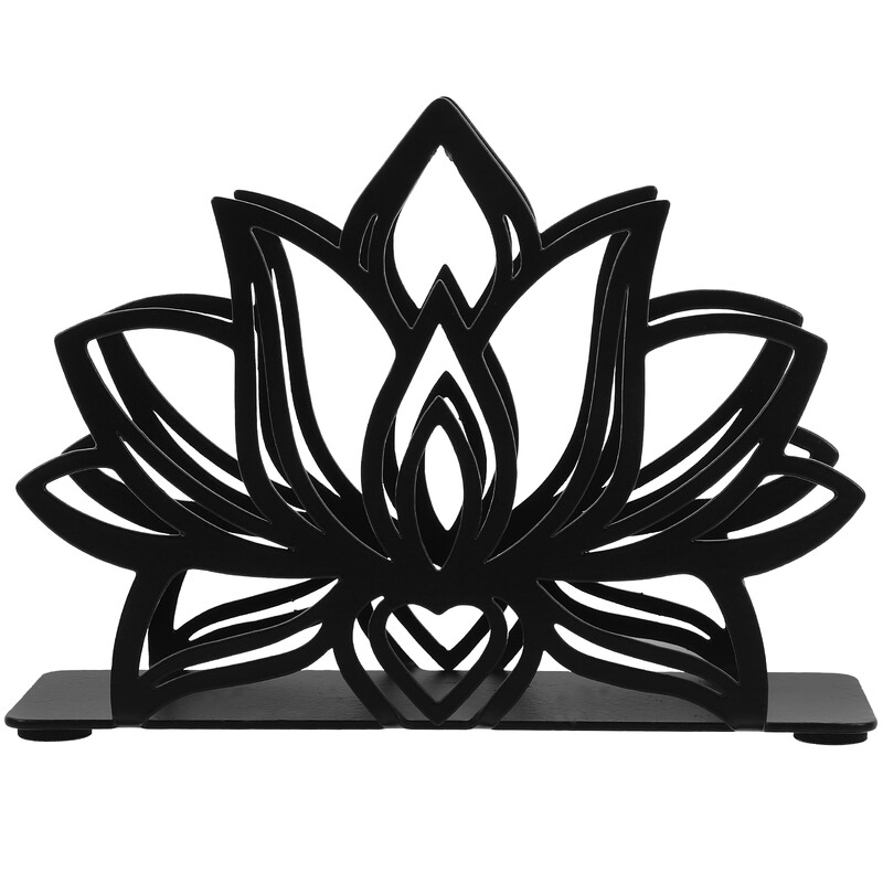 Držač za salvete Lotus držači za stolove Stolni organizator 1200X890X400CM Black Office