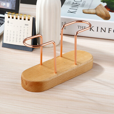 Drveni držač za papirnate maramice Metalni držač za salvete Kutija za posuđe Posuđe za papirnate maramice Organizator za radnu površinu Pribor za posuđe