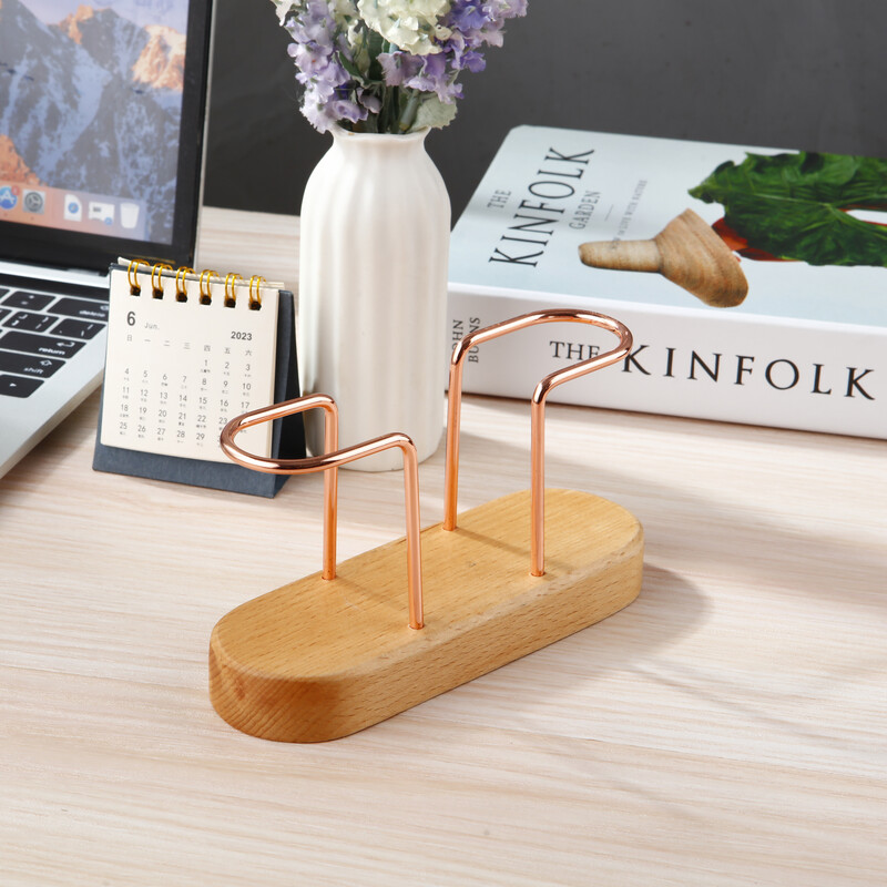 Drveni držač za papirnate maramice Metalni držač za salvete Kutija za posuđe Posuđe za papirnate maramice Organizator za radnu površinu Pribor za posuđe