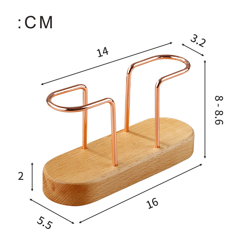 Drveni držač za papirnate maramice Metalni držač za salvete Kutija za posuđe Posuđe za papirnate maramice Organizator za radnu površinu Pribor za posuđe