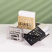 Držač za salvete od nehrđajućeg čelika, stalak za doziranje maramica, organizacija za pohranu salveta za uređenje kuhinjskog stola u restoranu