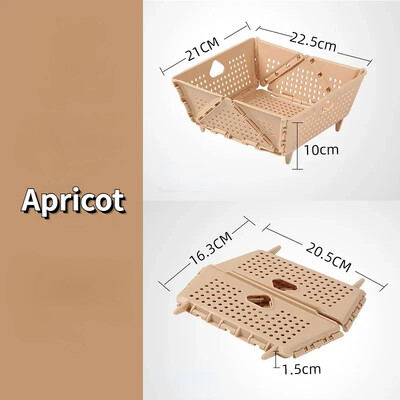 Sklopivi odvod za košaru za pranje voća i povrća Cjedilo Prijenosno cjedilo Sklopivo ocjeđivač Putovanje Kampiranje Piknik Kuhinjski alati