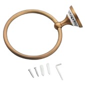 Μπάνιο Επιτοίχιο Στρογγυλό Δαχτυλίδι για Πετσέτες Κρεμάστρα για Πετσέτες Χρυσό Μπλε και Λευκό Πορσελάνινο Δαχτυλίδι για Πετσέτες Κρεμάστρα για πετσέτες Αξεσουάρ αποθήκευσης κουζίνας