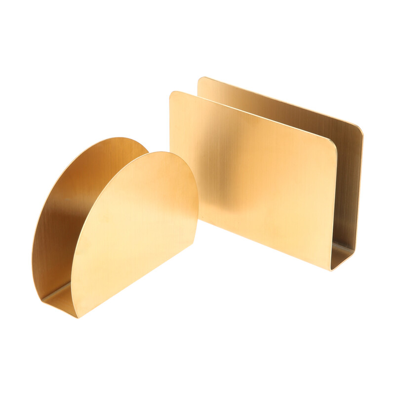 1kom Držač za stolne salvete Minimalistički stalak za ručnike Nehrđajući čelik Nordijski moderan kućni dekor Maramica za večeru Zlatni nosač Party Vjenčanje