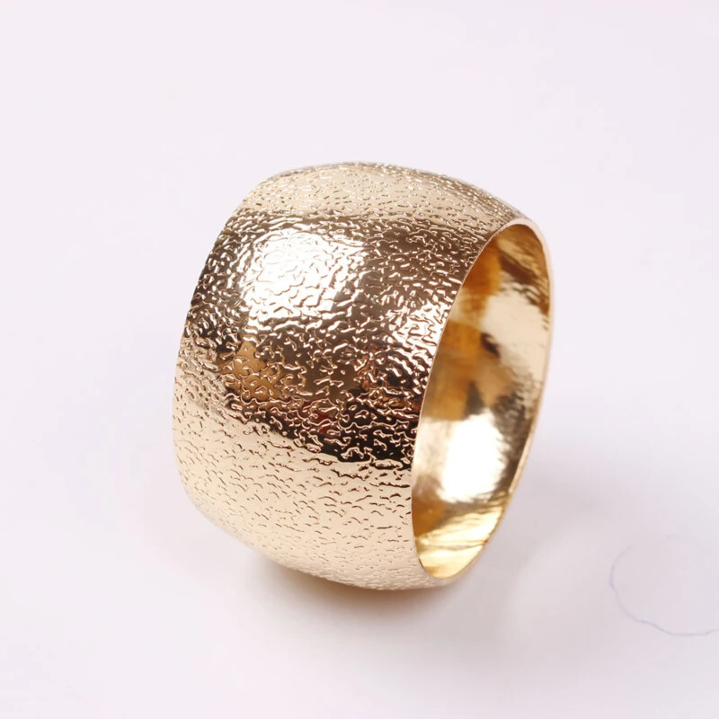 Metalni prsteni za salvete za vjenčanje Božić Okrugla kopča za salvete Držač za stol Kuhinjske salvete Hotel Decor Party