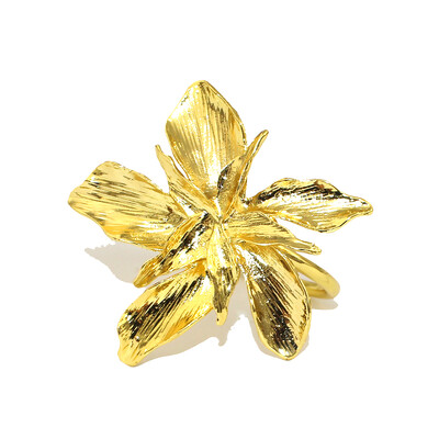 6kom Hanukkah cvjetni prstenovi za salvete, crveni i plavi cvjetni držač za salvete za božićno vjenčanje, banket, ukras za stol za večeru