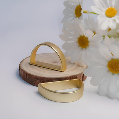 12бр. Поставка за златни пръстени за салфетки Сватбен банкет Метална украса Сервиране на трапезна маса Сервиета Катарами за салфетки Декорация на дома