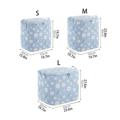 Чанти с голям капацитет за съхранение на дрехи и спално бельо с дръжки - идеални за преместване и организиране