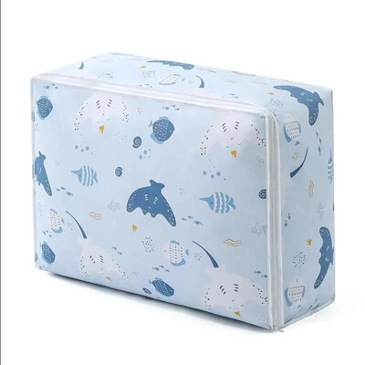 Mūsdienīgs, lielas ietilpības mitrumizturīgs uzglabāšanas maisiņš Mājas apģērba sega Putekļu uzglabāšana Organizācijas soma Rāvējslēdzēja stila pārvietojamā iepakojuma soma