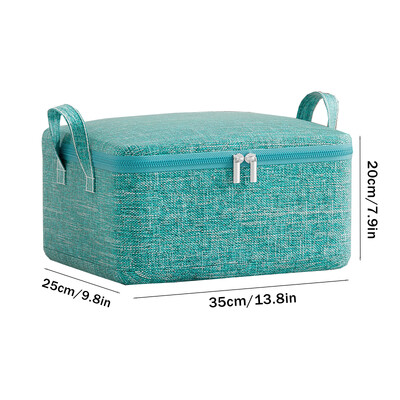1PC Sklopiva torba za pohranu velikog kapaciteta Torba za selidbu Kućni proizvodi Odjeća Donje rublje Čarape Organizator za pohranu igračaka Zelena