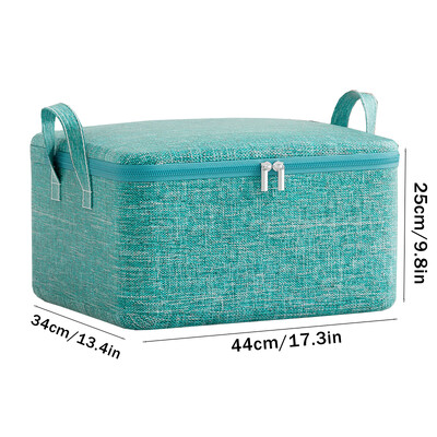 1PC Sklopiva torba za pohranu velikog kapaciteta Torba za selidbu Kućni proizvodi Odjeća Donje rublje Čarape Organizator za pohranu igračaka Zelena