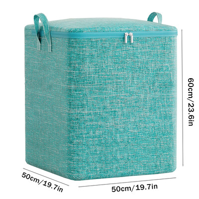 1PC Sklopiva torba za pohranu velikog kapaciteta Torba za selidbu Kućni proizvodi Odjeća Donje rublje Čarape Organizator za pohranu igračaka Zelena