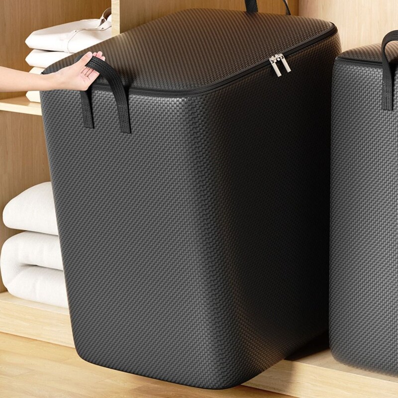 Sklopiva torba za pohranjivanje popluna Otporan na vlagu Otporan na prašinu Organizator ormara s ručkama Pokretno pakiranje Posude za pohranjivanje odjeće