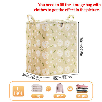 Kokkupandav riiete hoiukott Riidekapp Tekk-riiete organiseerija Mittekootud Suure mahutavusega riidekapi riiete organiseerimiskott