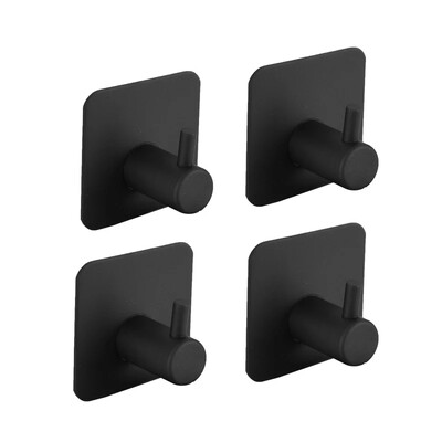 4/1 τεμ. Αυτοκόλλητο βαρέως τύπου γάντζος τοίχου Αδιάβροχο ανοξείδωτο ατσάλι Μπάνιο Υπνοδωμάτιο Κουζίνα Εξοπλισμός Ρόμπα Γάντζοι Θήκη για πετσέτες